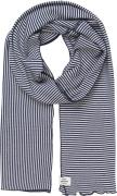 Mads Nørgaard - Copenhagen 2x2 Cotton Stripe Thea Scarf OS - Halstørkl...