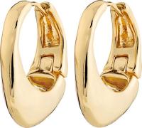 Pilgrim Dune Earrings Goldplated one size - Creoler hos Magasin