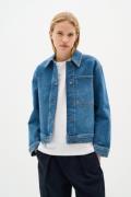 InWear Pheifferiw Jacket Kvinde Light Washed Denim Denimjakker Relaxed...