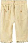 Lil' Atelier Nbfdamla Loose Pant LIL Str 68 - Taos Taupe Bukser hos Ma...