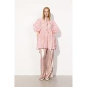 HUNKØN Amara Dress Kvinde Light Pink Korte Kjoler Str L - hos Magasin