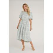 A-VIEW Ana Dress Kvinde Dusty Mint Midi Kjoler Str 40 - hos Magasin