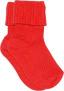 mpKids Cotton rib Baby Socks Str 25/28 - Tomato Strømper hos Magasin