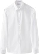 ETON Super Slim Fit White Signature Twill Shirt Mand Hvid Langærmede S...