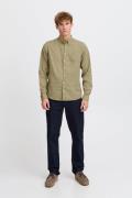 Casual Friday Cfanton 0053 BD LS Linen mix Shirt Kvinde Tree House Skj...