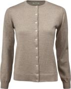 Stenströms Sigrid Cardigan, Knitted Kvinde Beige Sweaters Str S - hos ...