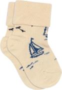 mpKids Karl Socks Str 17/18 - Ecru Strømper hos Magasin