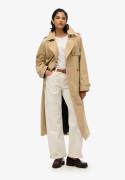 Superdry Classic Trench Jacket Kvinde Shaker Beige Trenchcoats Str S -...