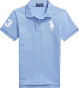 Polo Ralph Lauren Basic Meshslim Polo-tp-knt Str L - Harbor Island Blu...