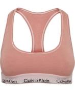 Calvin Klein Unlined Bralette Bh'er Uden Bøjle Str L - Bomuld hos Maga...