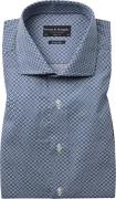 Bruun & Stengade BS Fils Modern Fit Shirt Mand Dark Blue Langærmede Sk...