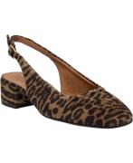 Billi Bi Sko A8062 Kvinde Leopardo Cuoio Suede 542 Slingbacks Str 40 -...