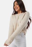 SELECTED FEMME Lulu LS Knit O-Neck Birch Detail:Melange XS