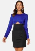 BUBBLEROOM Contrast Dress Blue / Black M