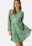 BUBBLEROOM Blanca lace dress Dusty green 34