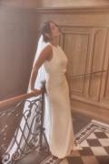 Bubbleroom Occasion Cilia Sleeveless Wedding Gown White 46