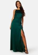 Bubbleroom Occasion Laylani Satin Gown Dark green 36