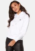 Calvin Klein Jeans CK Embroidery Hoodie YAF Bright White L