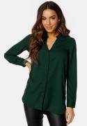 Happy Holly Uma woven tunic Dark green 44/46