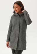 ONLY Sedona Light Coat Dark grey melange XL