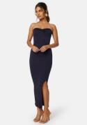 BUBBLEROOM Reya Tube Dress  Navy L