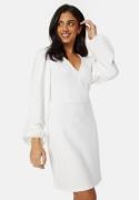 BUBBLEROOM Idalina V-neck Dress White XS