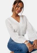 Happy Holly Nisha Broderie Anglaise Blouse White 52/54