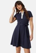 GANT Contrast Collar Pique Dress Navy XL