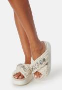 INUIKII Woven Stones Platform White 37