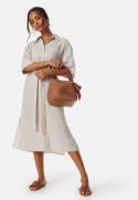 GANT Rel Linen SS Shirt Dress Sand 36