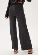 Pieces Pclina Hw Wide Pants  Black M