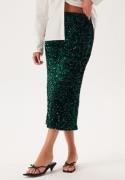 VILA Vifaith Hw Midi Sequin Skirt Pineneedle Detail:pineneedle S XL