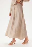 BUBBLEROOM Structured Maxi Skirt Nougat M