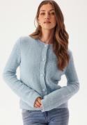 BUBBLEROOM Bouclé Cardigan Light blue S