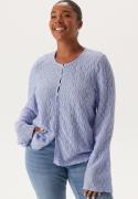 Happy Holly Trumpet Sleeve Lace Cardigan Light blue 32/34