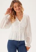 BUBBLEROOM Nettie Broderie Anglaise Blouse White 44