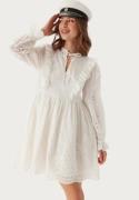 YAS Yasluma Ls Dress Star White 42