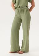 VILA Vijosa Hw Wide Pants - Noos Oil Green 36