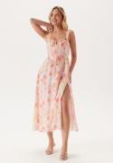 Bardot Esra Printed Midi Dress 141309 Pink Floral 40(UK12)