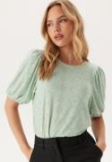 VILA Vikally O-neck 2/4 TOP - NOOS  Silt Green M