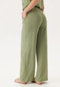 VILA Vijosa Hw Wide Pants - Noos Oil Green 40