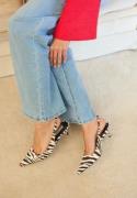 Steve Madden Kari Slingback Zebra 37
