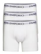 Panos Emporio 3Pk Base Bamboo Boxer Boxershorts White Panos Emporio