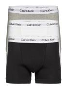 Trunk 3Pk Boxershorts Multi/patterned Calvin Klein