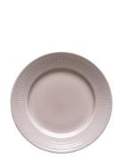 Swedish Grace Plate 21Cm Home Tableware Plates Pink Rörstrand