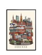 Odense Standard Poster Home Decoration Posters & Frames Posters Cities...