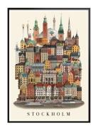 Stockholm Small Poster Home Decoration Posters & Frames Posters Cities...