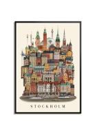 Stockholmstandard Poster Home Decoration Posters & Frames Posters Citi...