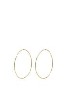 Sanne X-Large Hoop Earrings Accessories Jewellery Earrings Hoops Gold ...