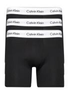 Boxer Brief 3Pk Boxershorts Black Calvin Klein